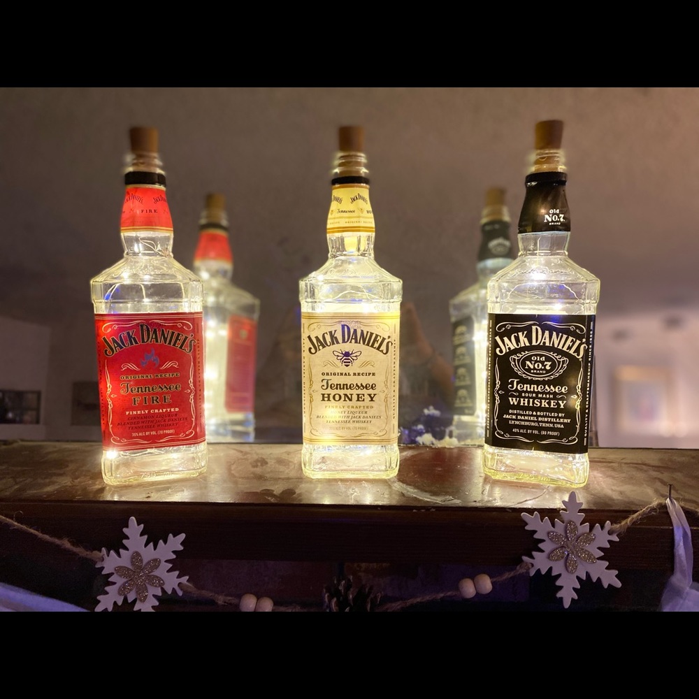 Light up bottles